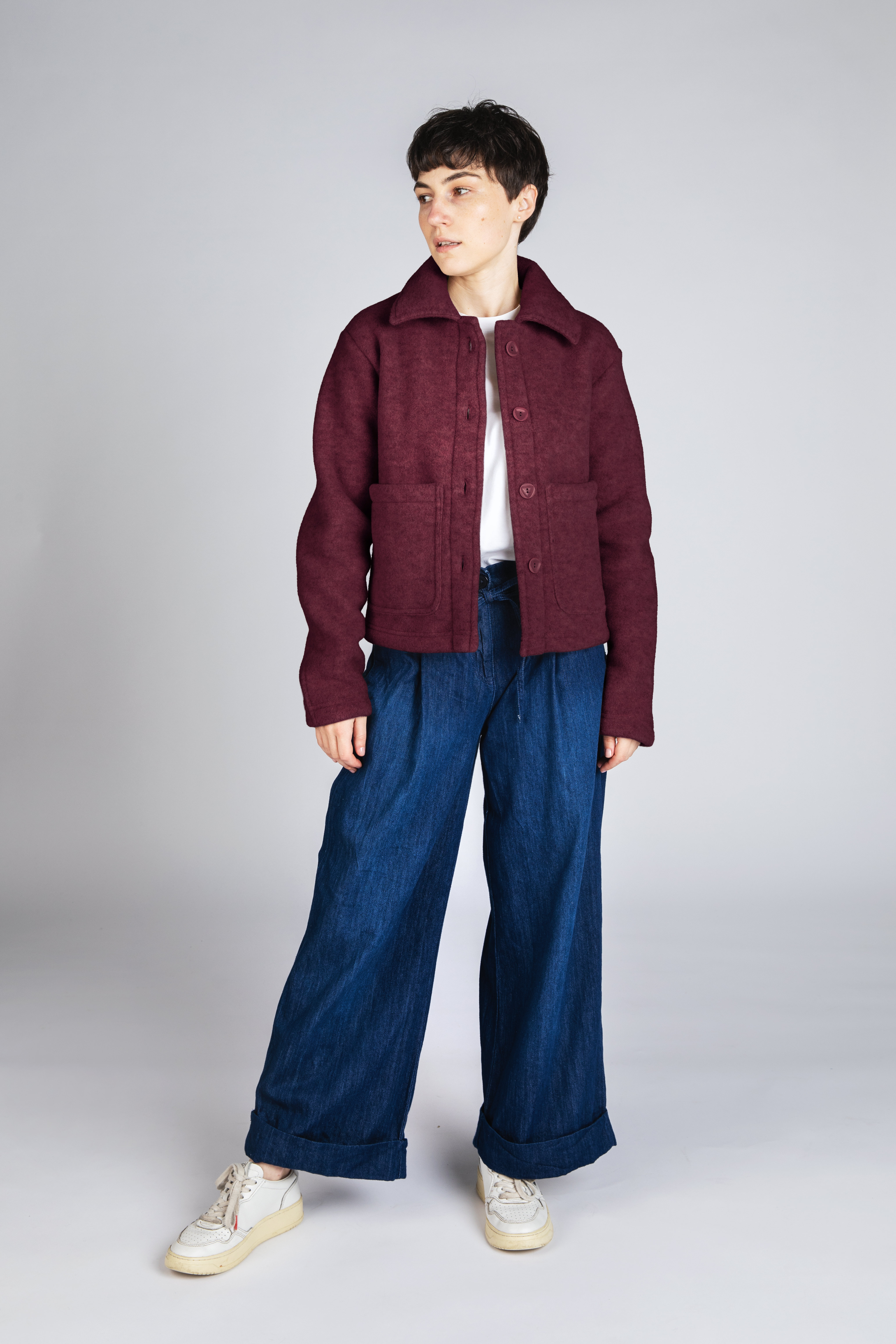 Kurzjacke Damen aus Merinowolle, IVN BEST