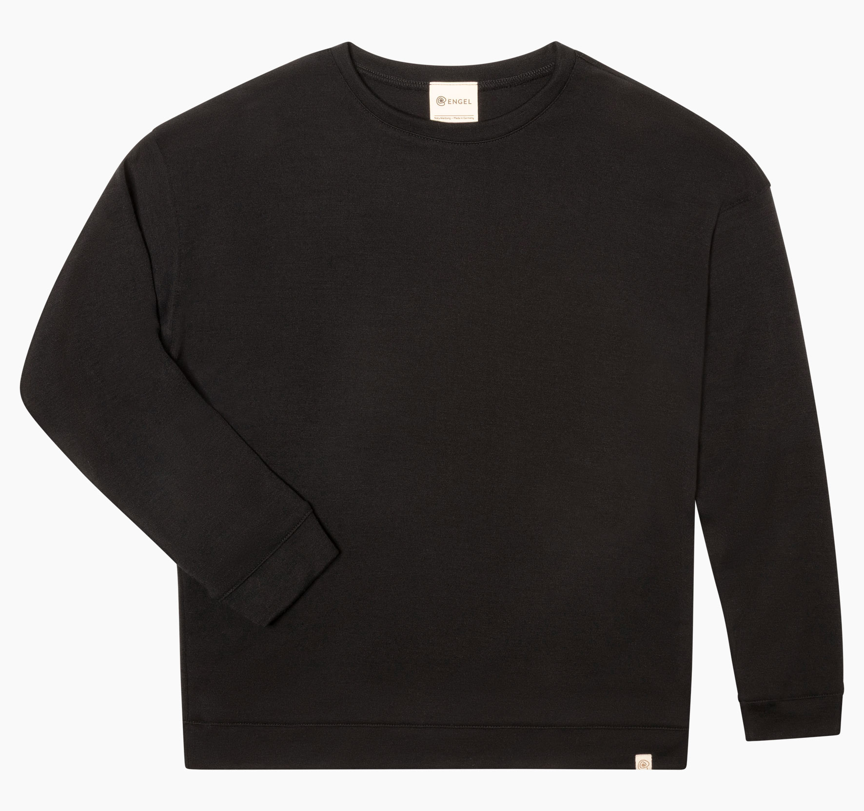 Unisex merino wool & silk sweater, GOTS