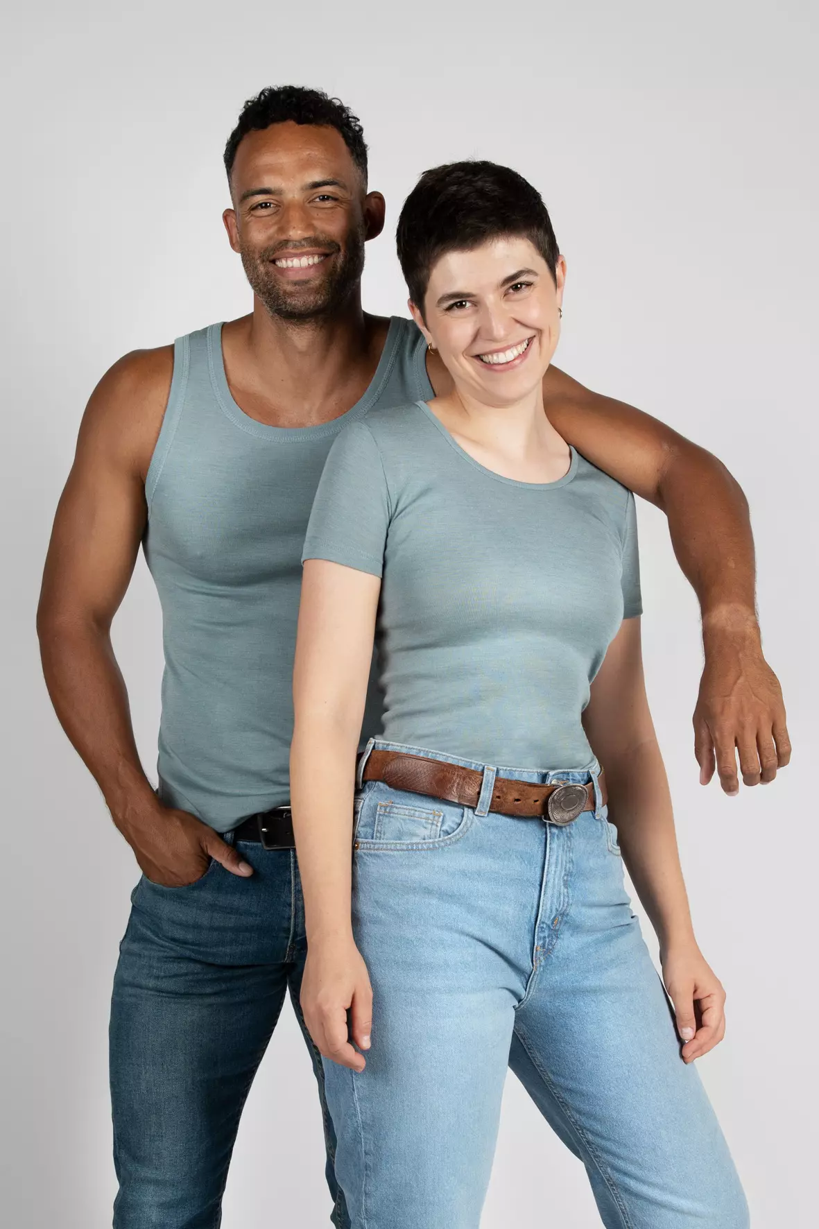 Achselshirt Herren, GOTS