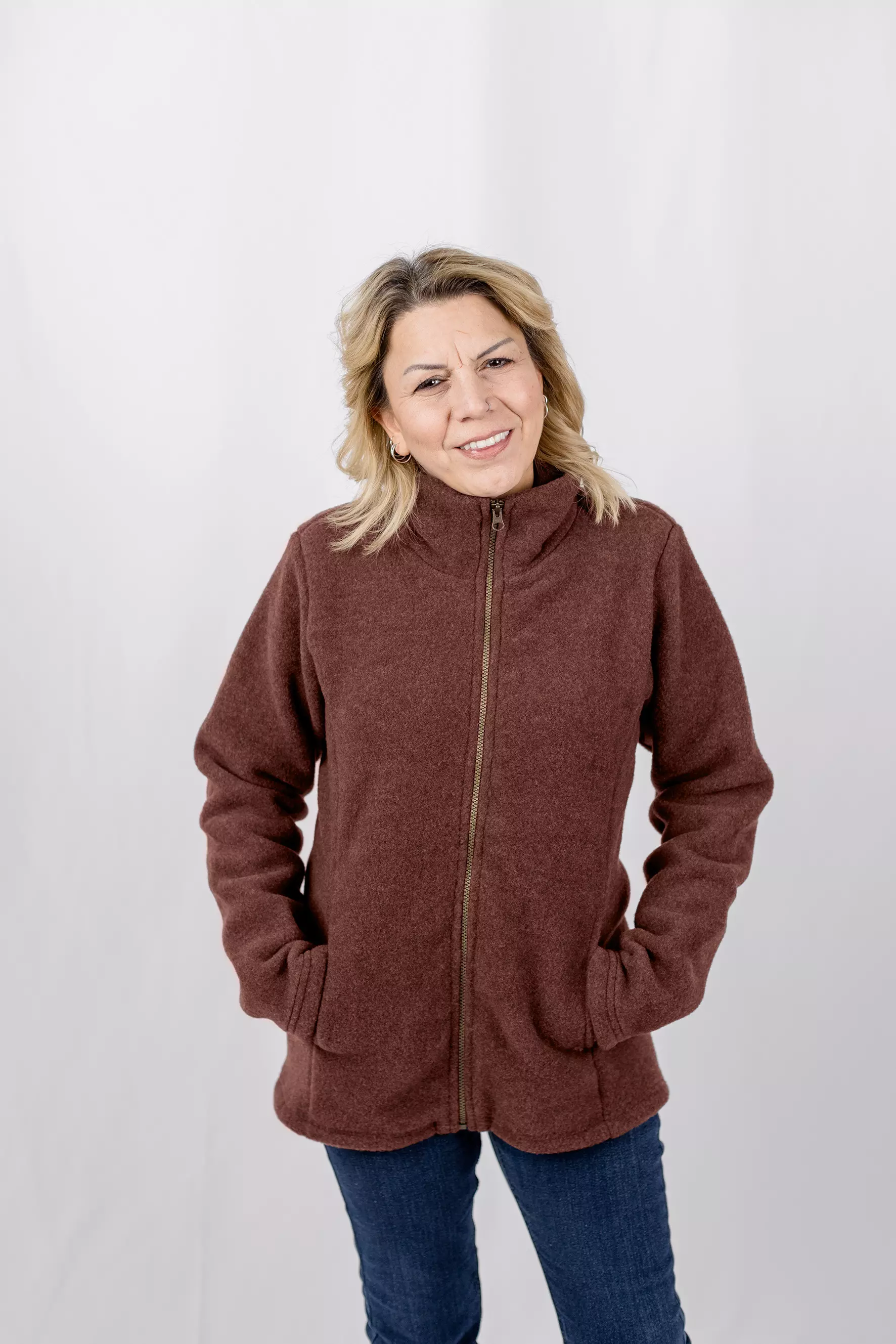 Taillierte Jacke Damen aus Merinowolle, IVN BEST
