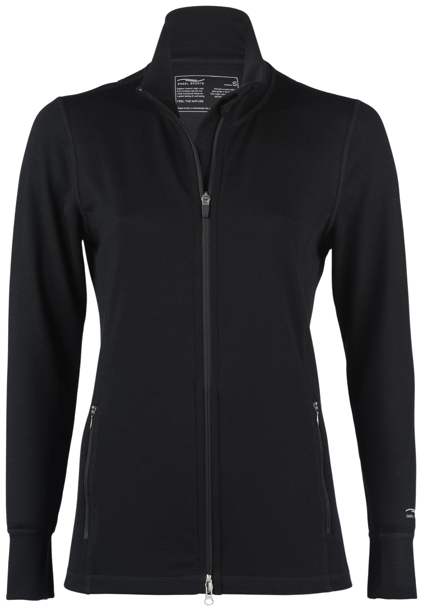 ENGEL SPORTS Zipjacke, GOTS