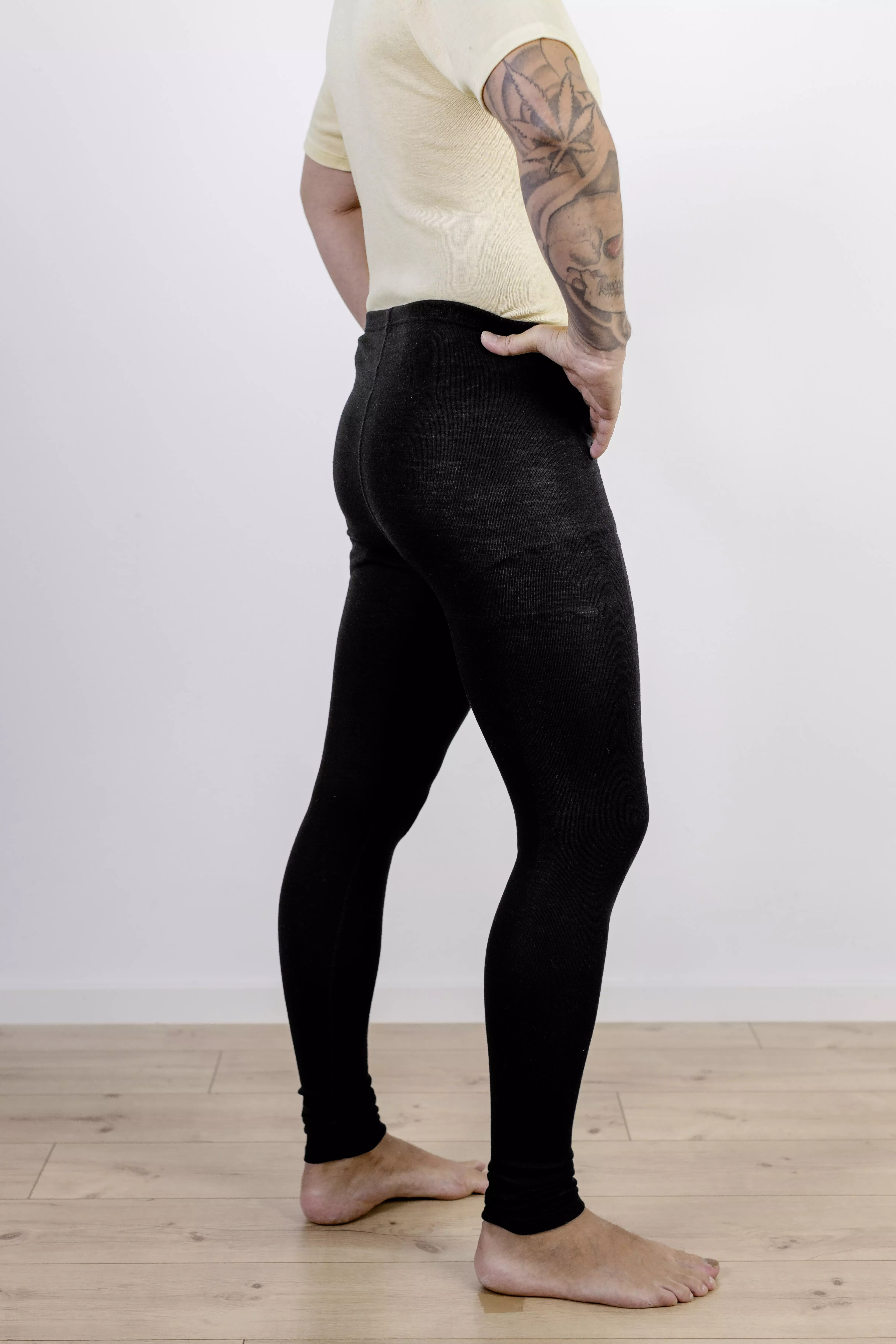 Leggings men, GOTS