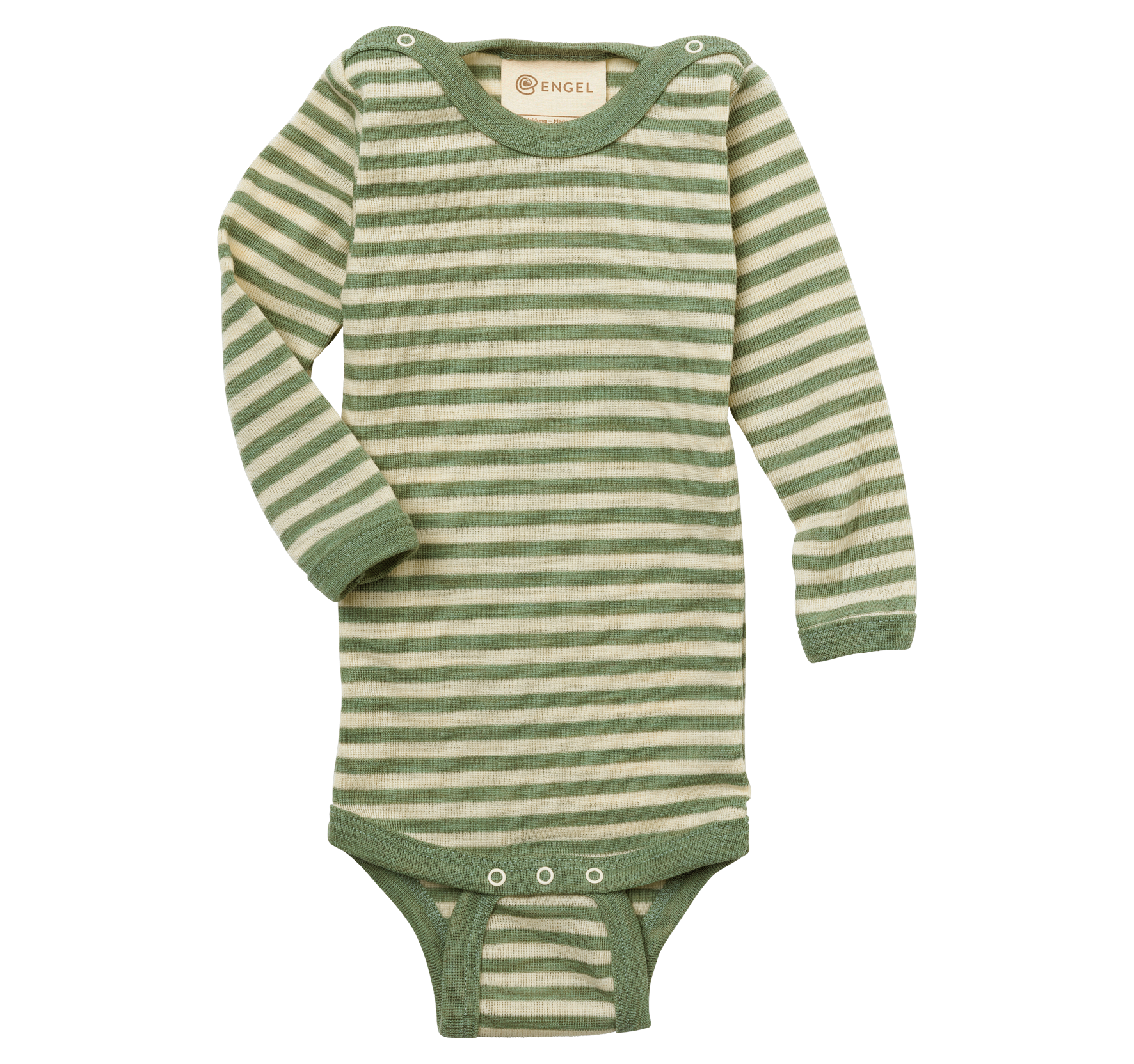 Body baby, langarm, IVN BEST