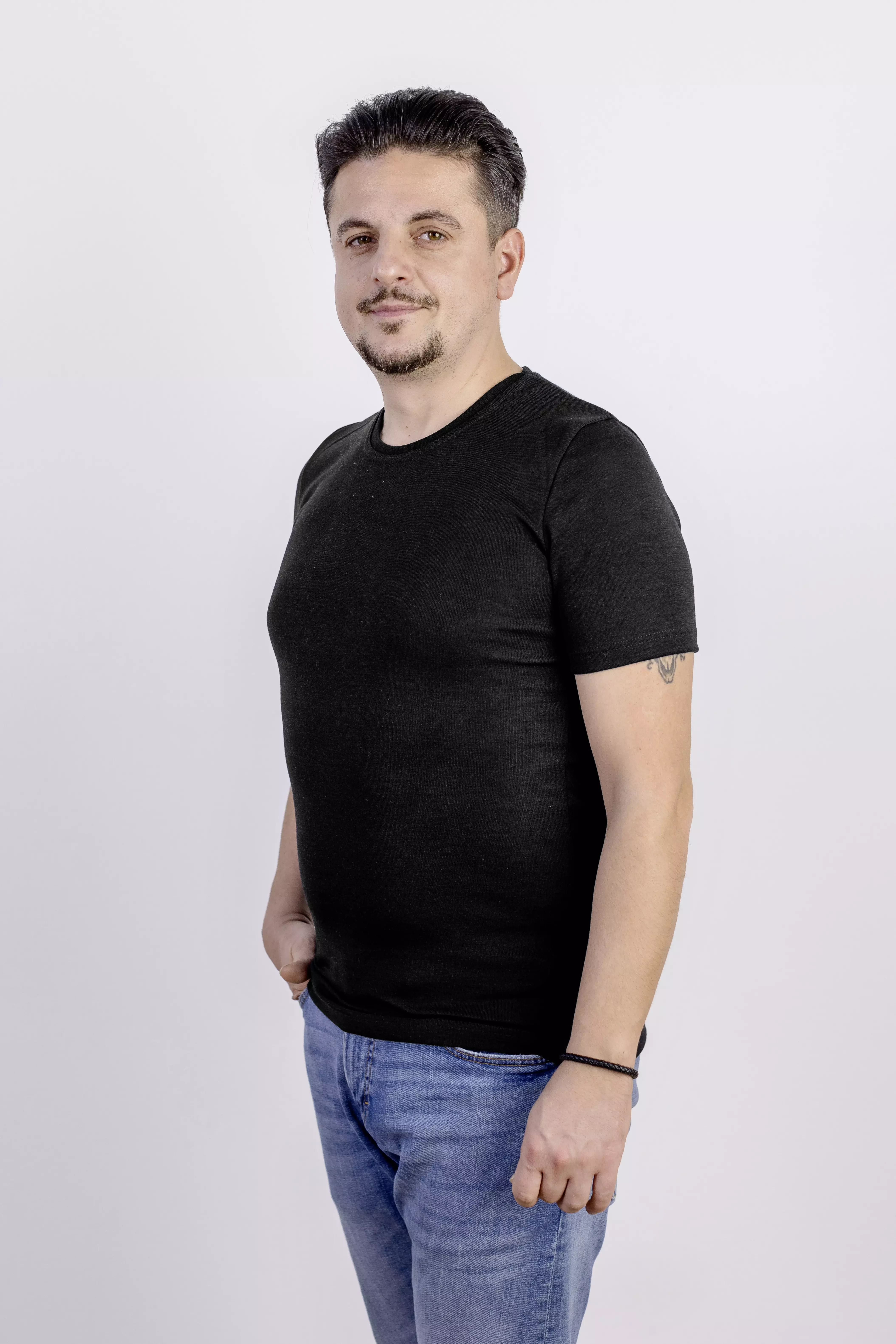 T-Shirt Herren, GOTS