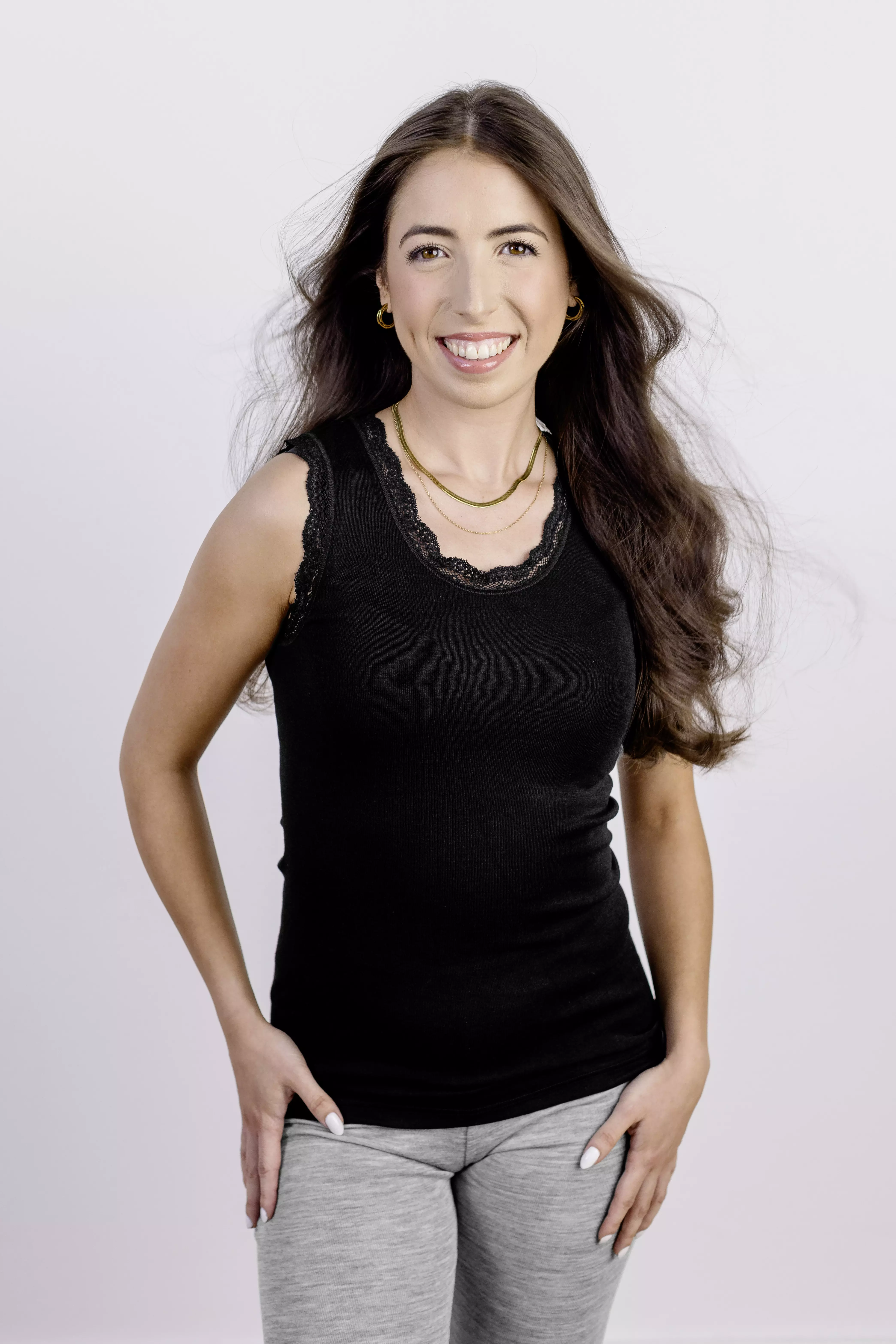 Tanktop mit Spitze Damen