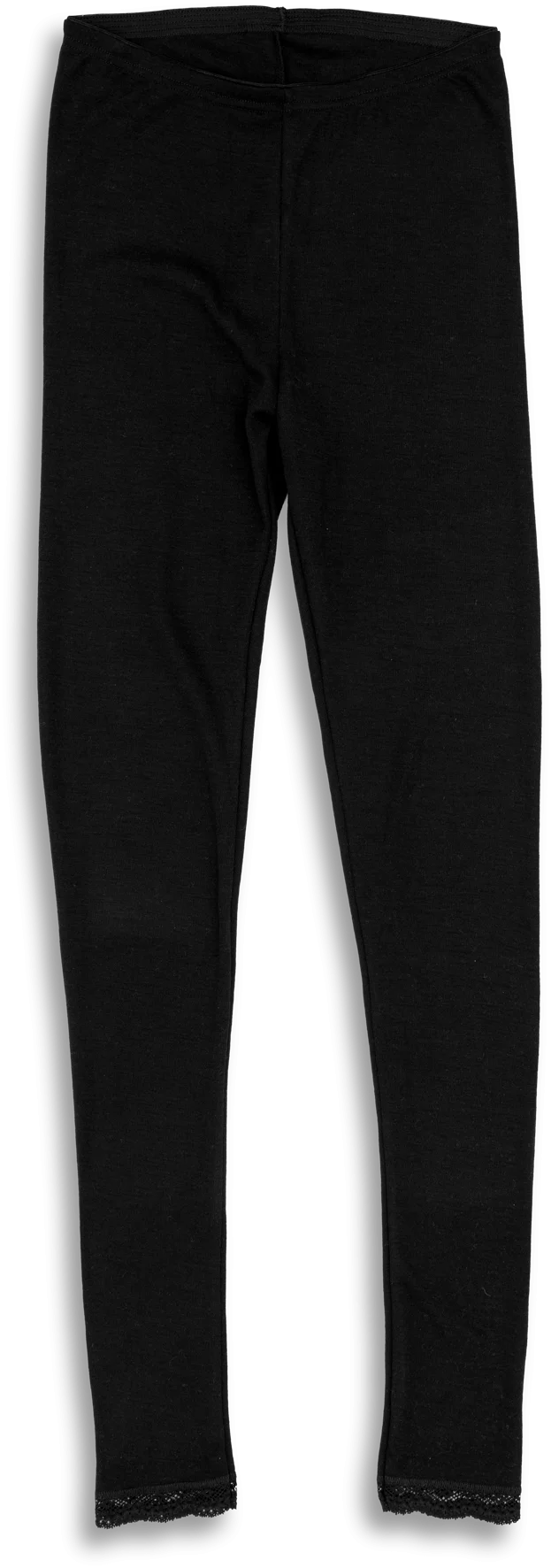 Leggings Damen, mit Spitze