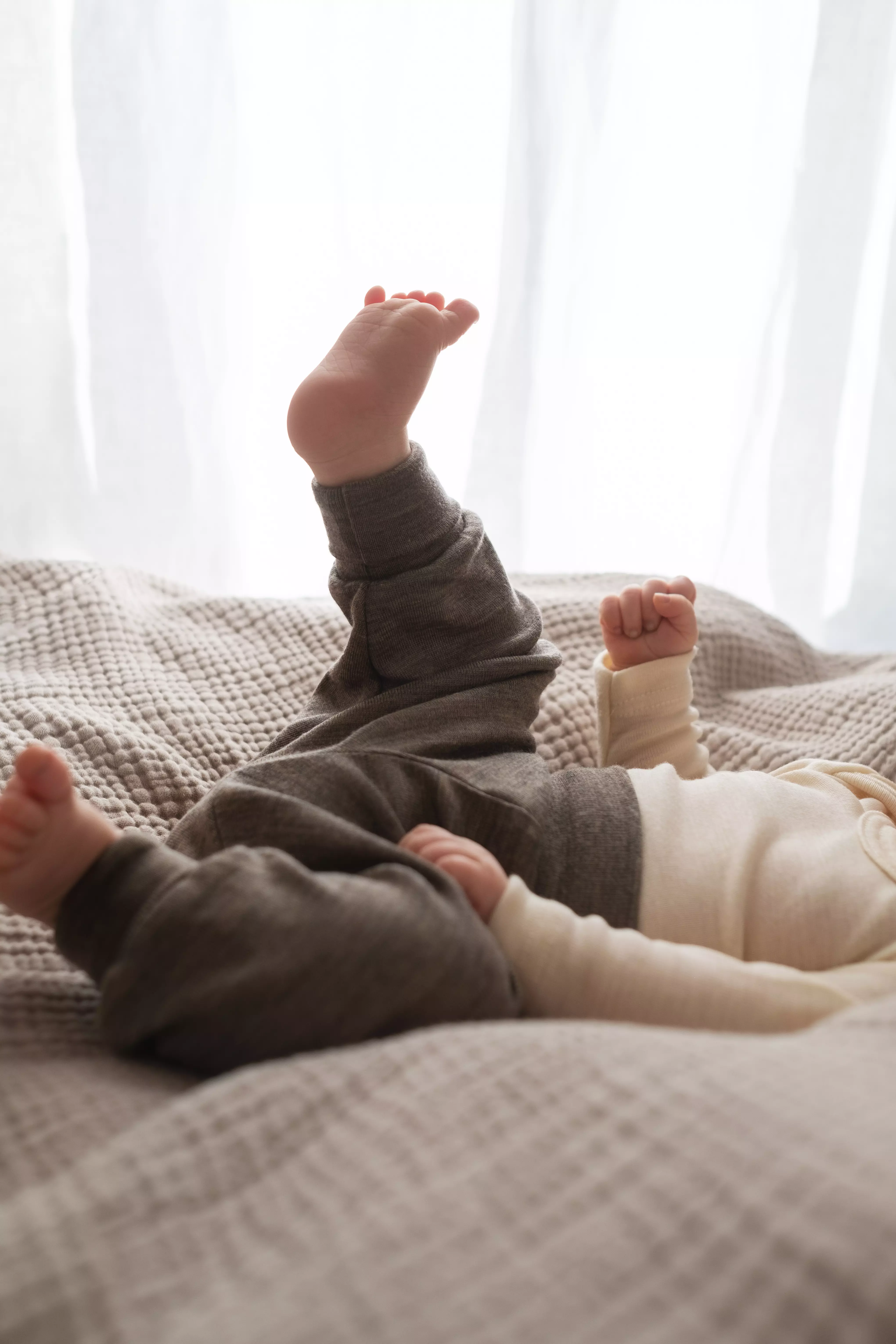 Hose Baby mit Nabelbund, GOTS