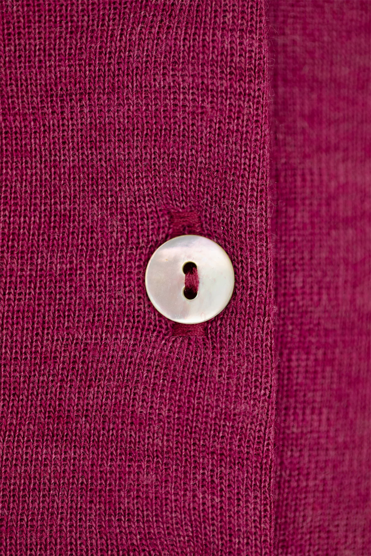 Baby Strickjacke aus Merinowolle & Seide, GOTS