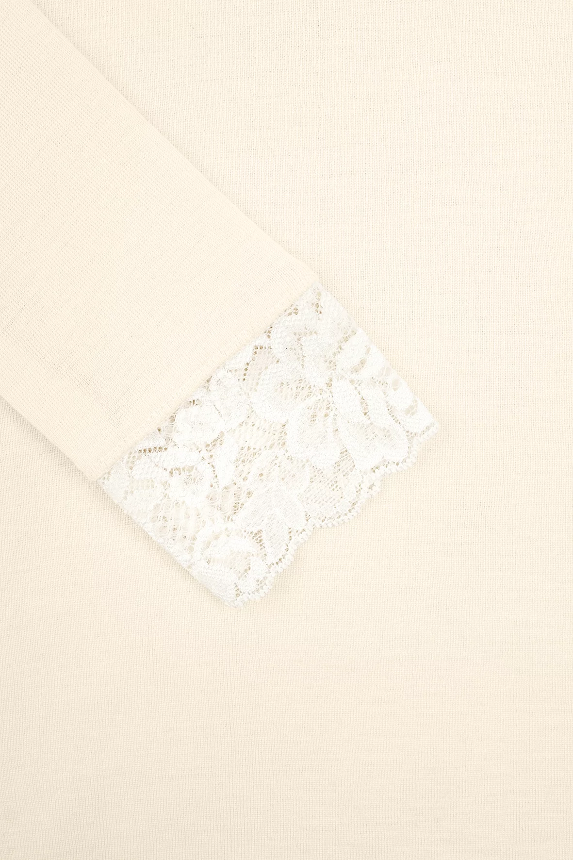 Shirt Damen, mit Spitze