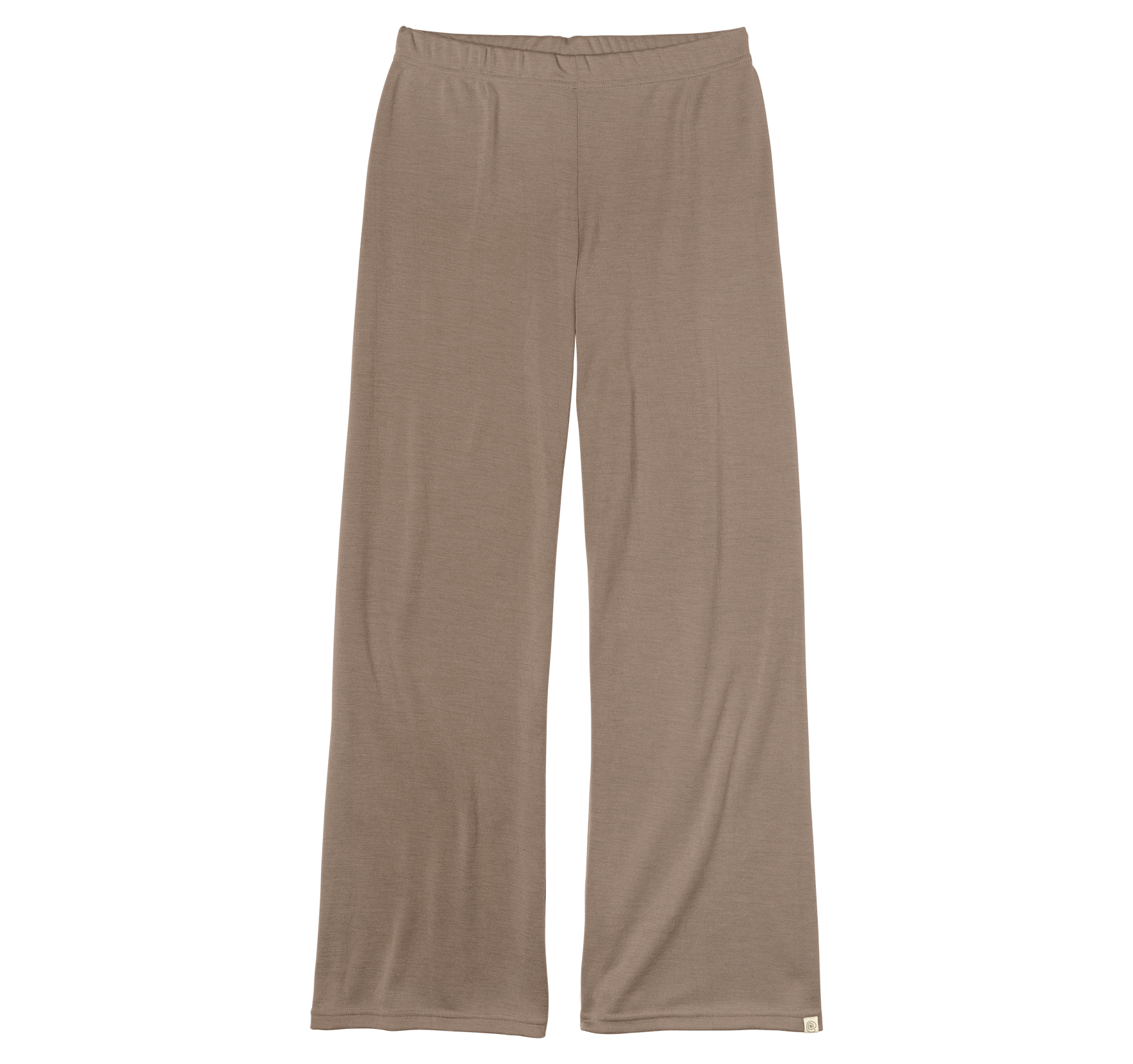 Women's merino wool & silk lounge trousers, GOTS