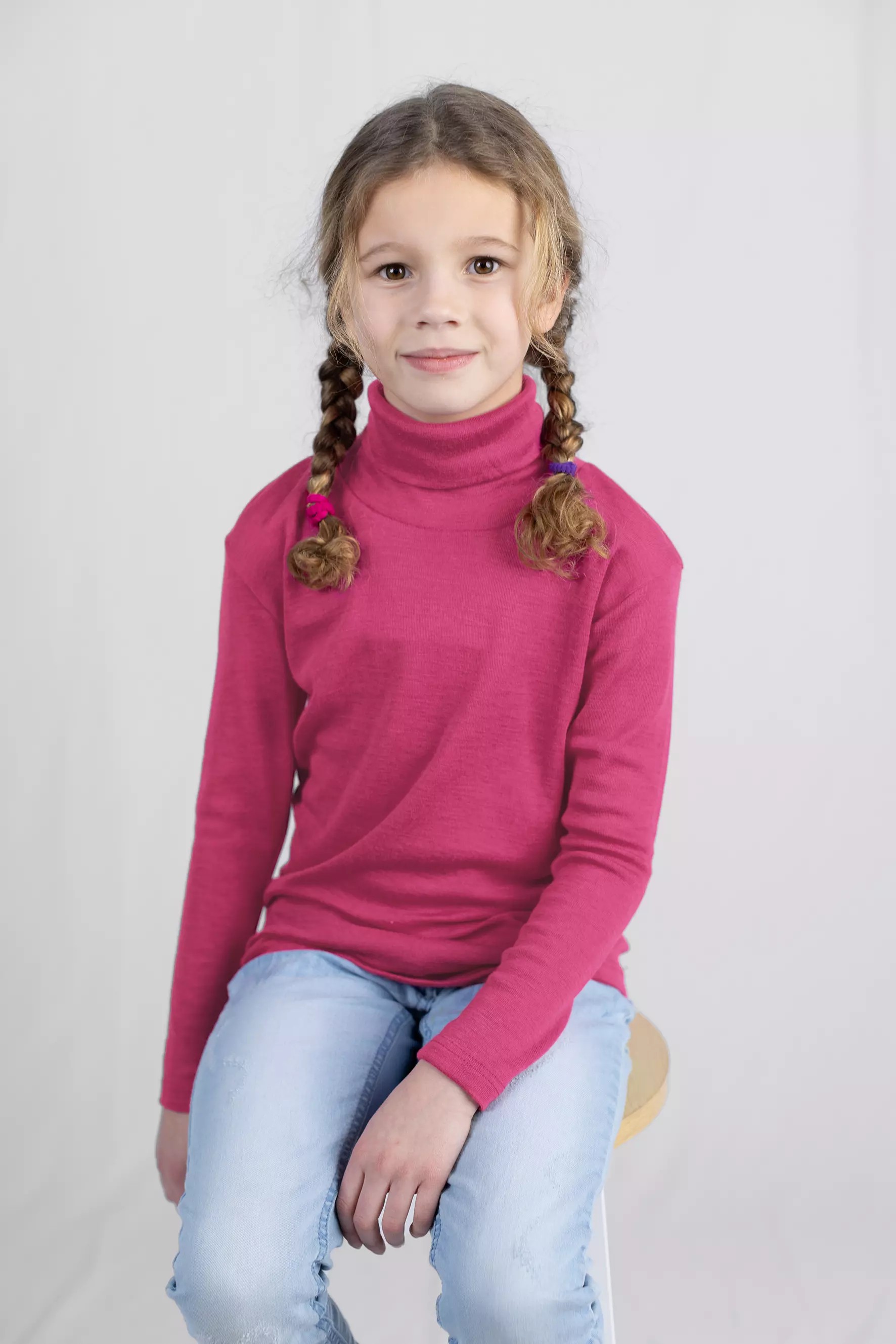 Turtle neck kids, GOTS