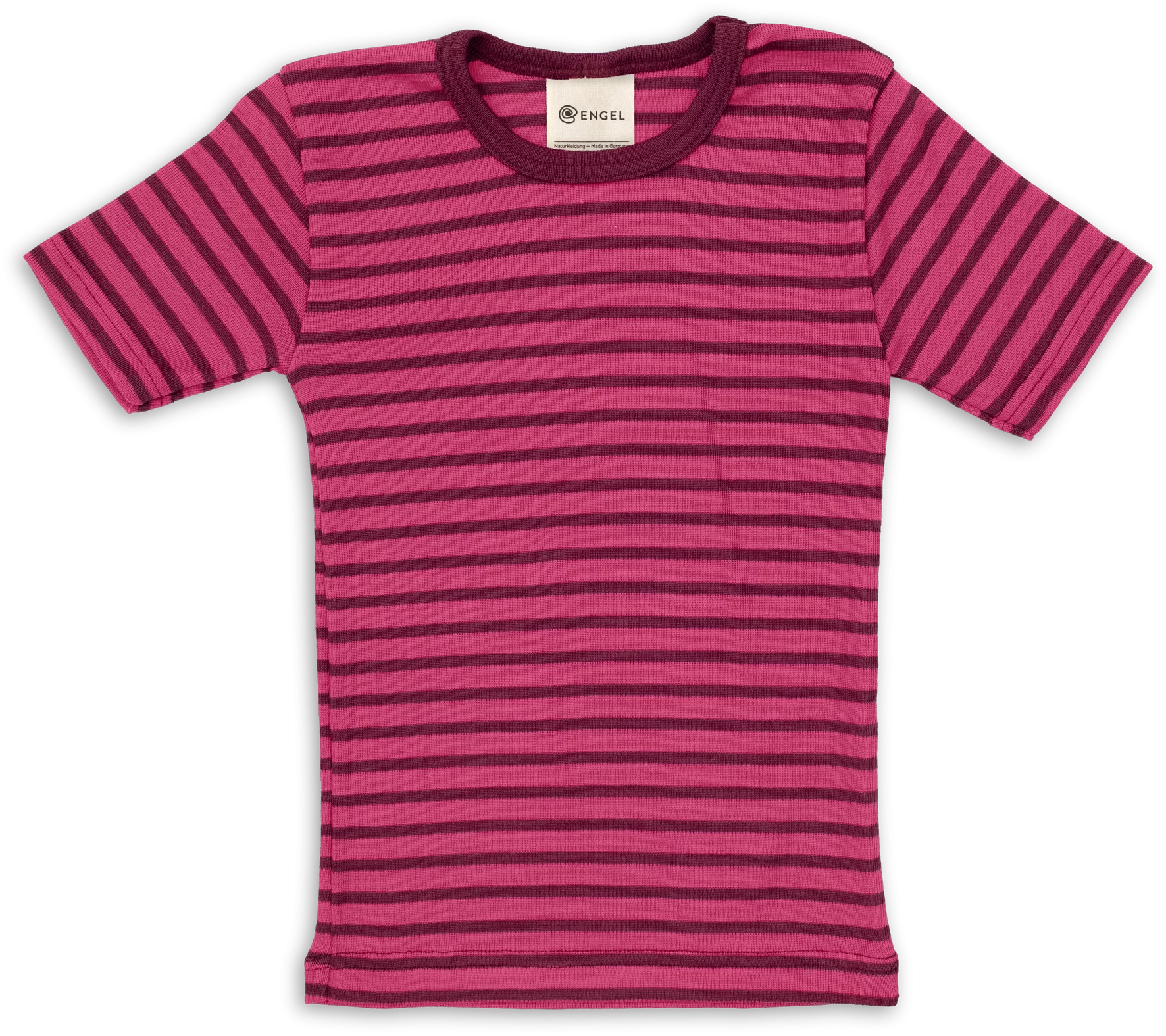 Kinder T-Shirt aus Merinowolle & Seide, GOTS
