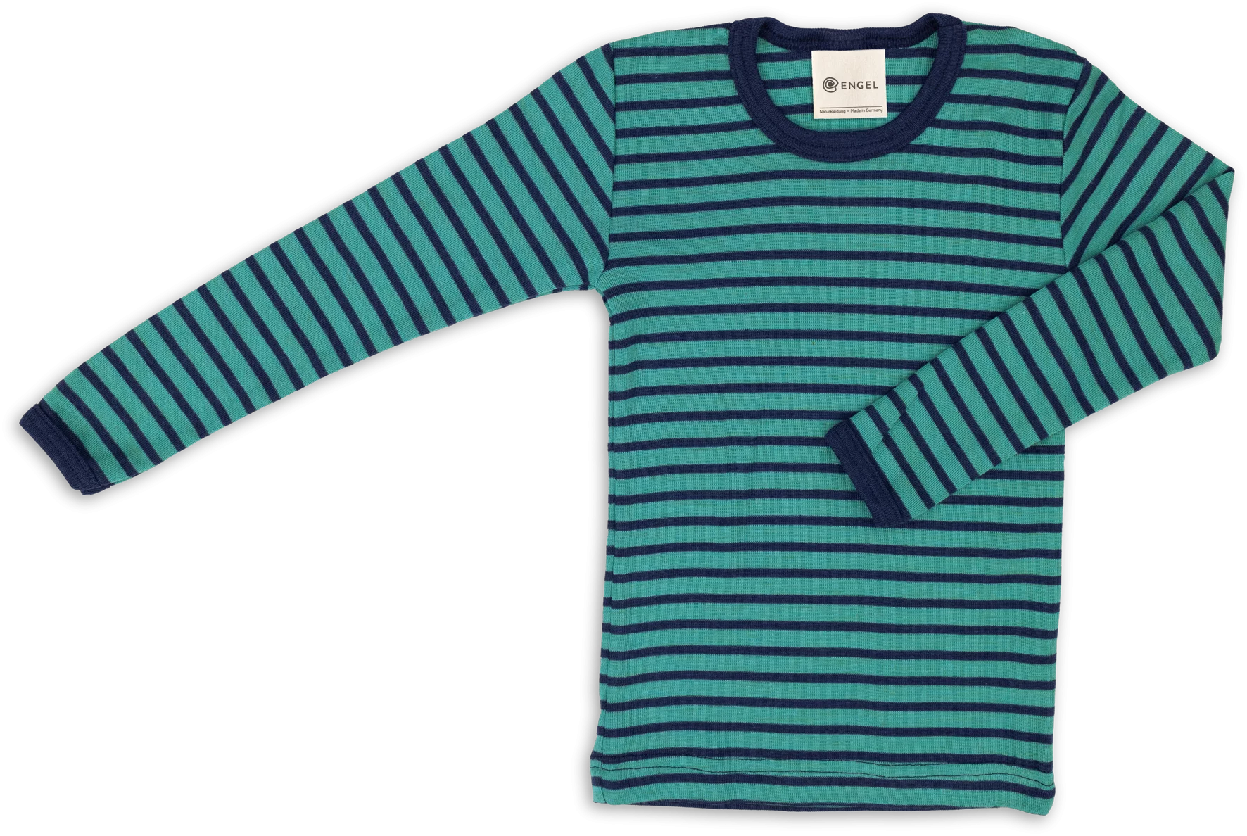 Langarmshirt Kinder aus Merinowolle & Seide, GOTS